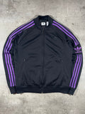 Adidas Firebird Trainingsjacke Schwarz/ Lila S Damen