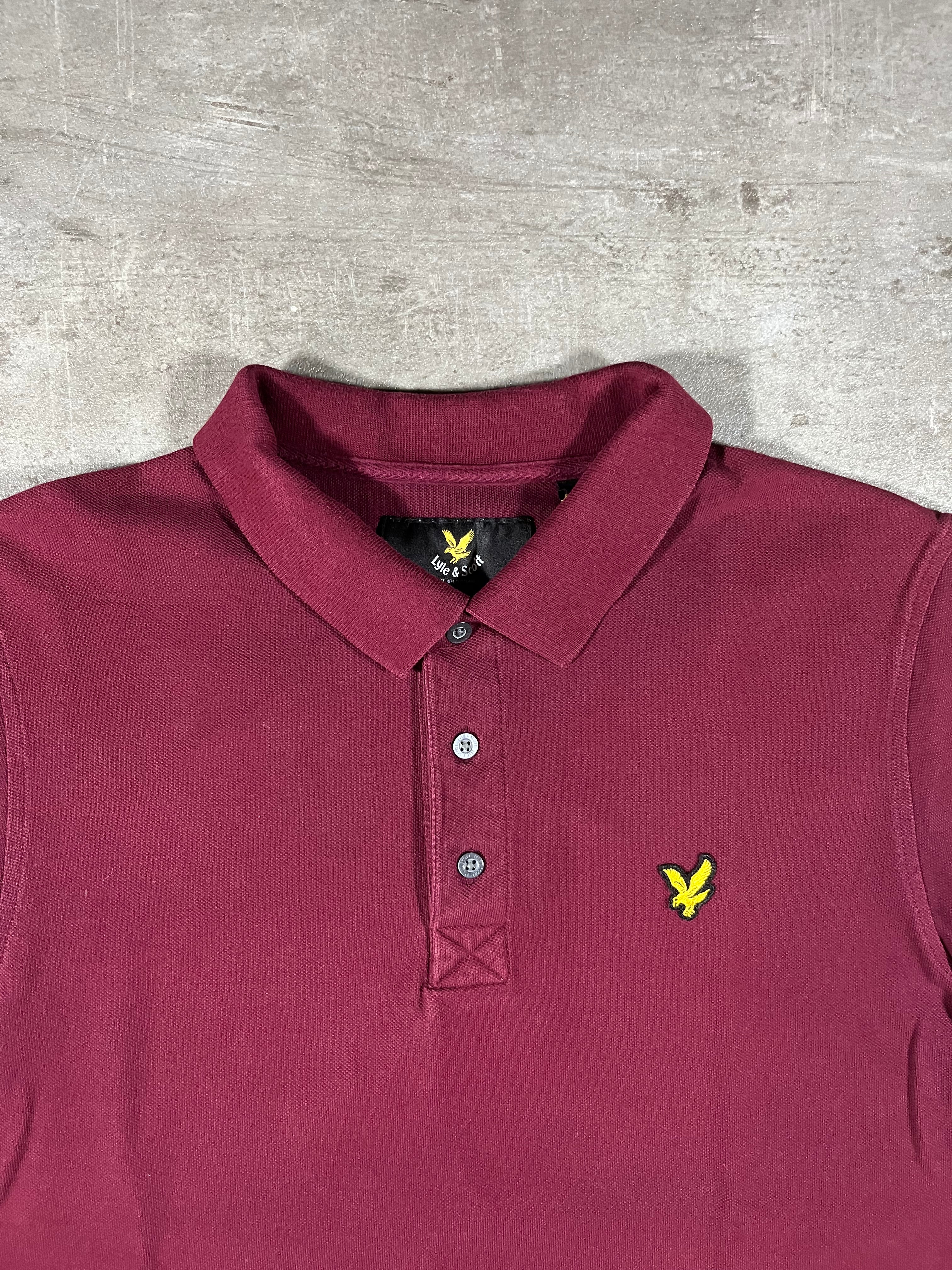 Lyle & Scott Vintage Poloshirt Bordeaux L