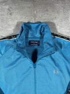 Fred Perry Trainingsjacke Taped Blau XL