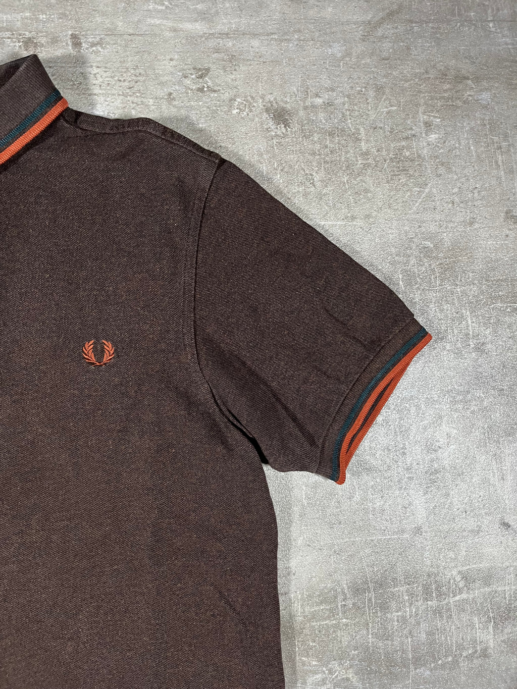 Fred Perry Poloshirt Braun M