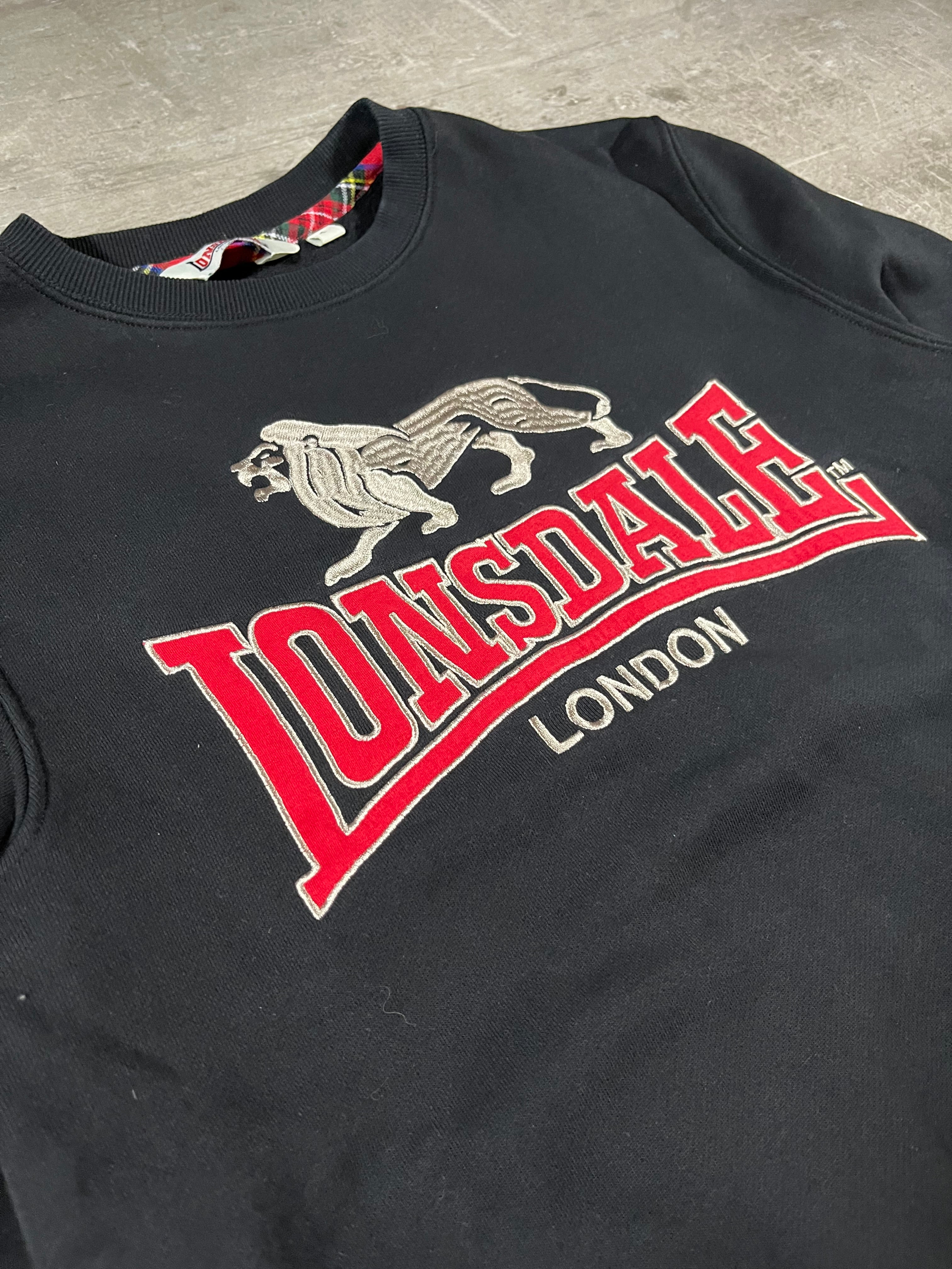 Lonsdale Sweater Schwarz S