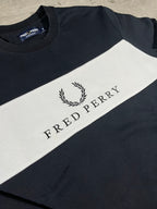 Fred Perry Sweater Schwarz S