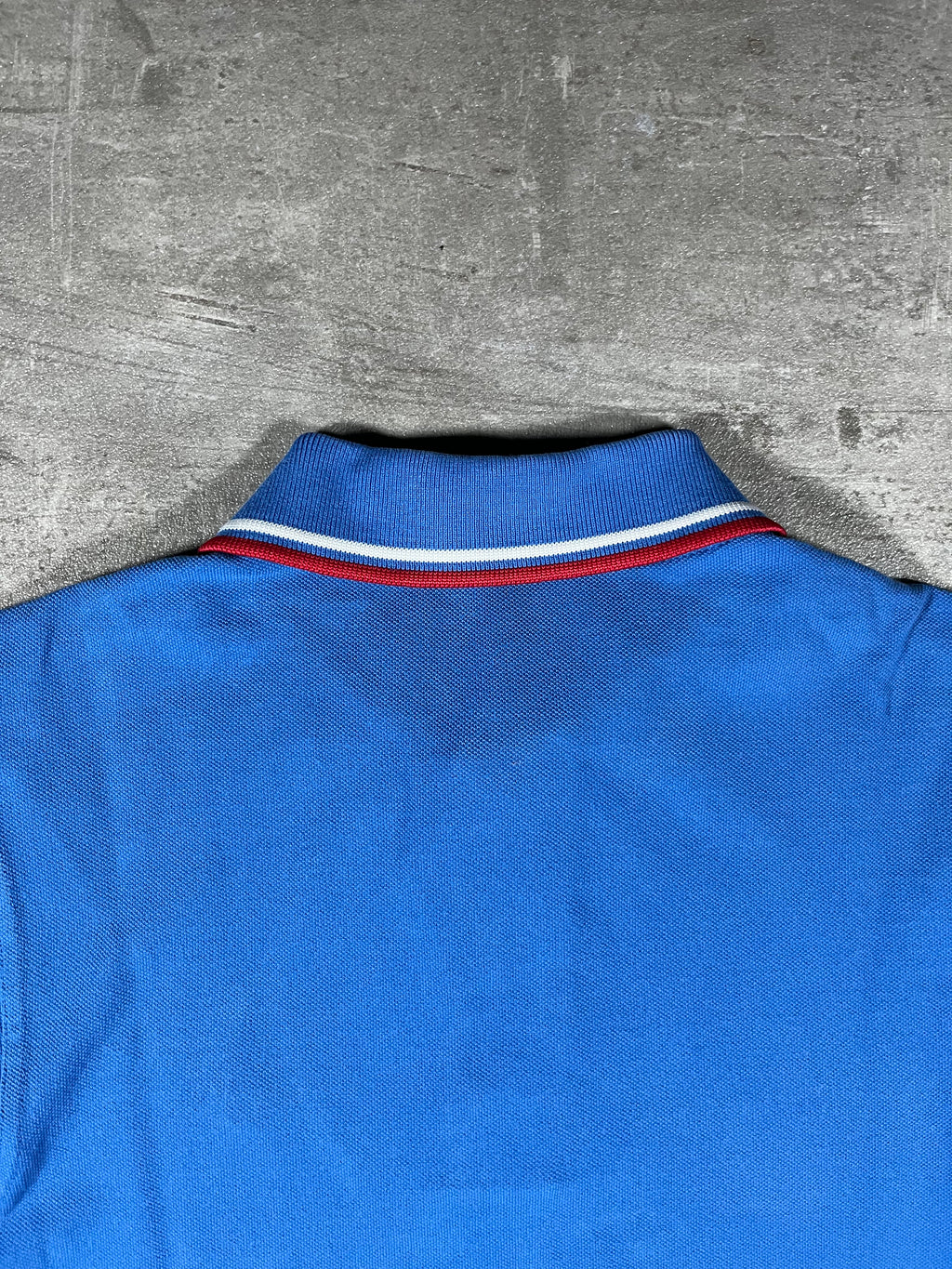 Fred Perry Poloshirt Blau/ Weiß/ Rot XS