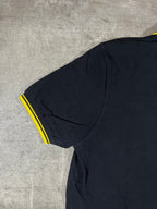Fred Perry Poloshirt Schwarz/ Gelb XL