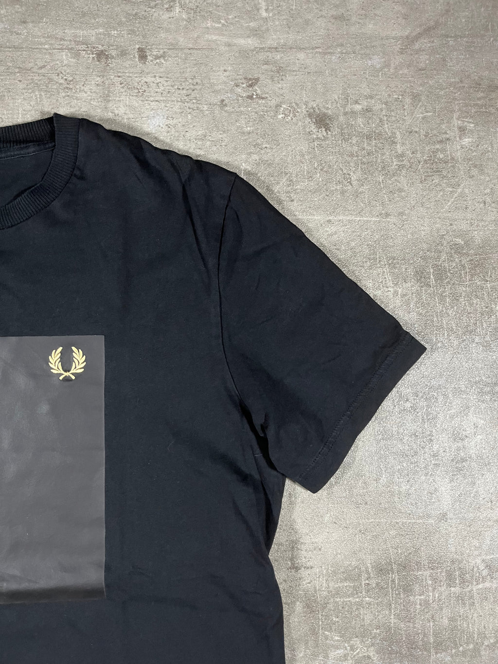 Fred Perry T-shirt Schwarz M