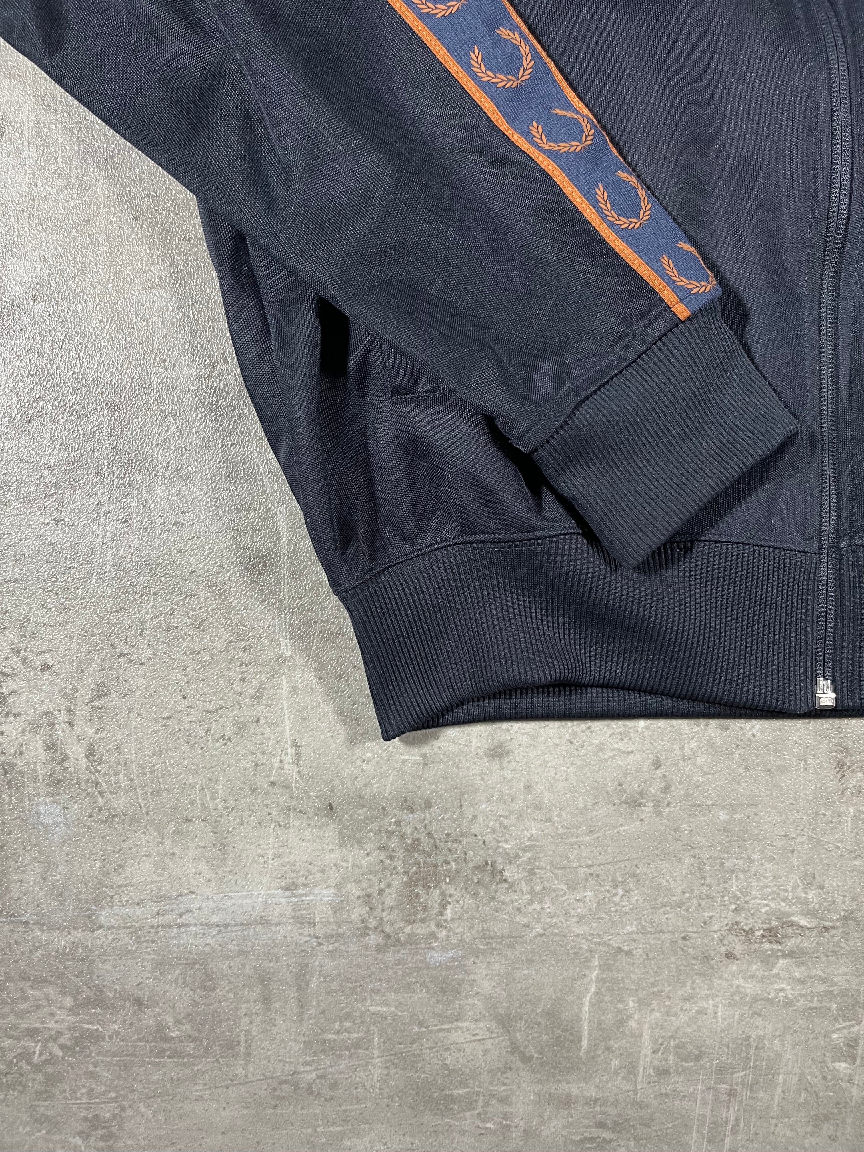 Fred Perry Trainingsjacke Taped Schwarz S