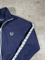 Fred Perry Trainingsjacke Taped Dunkelblau S
