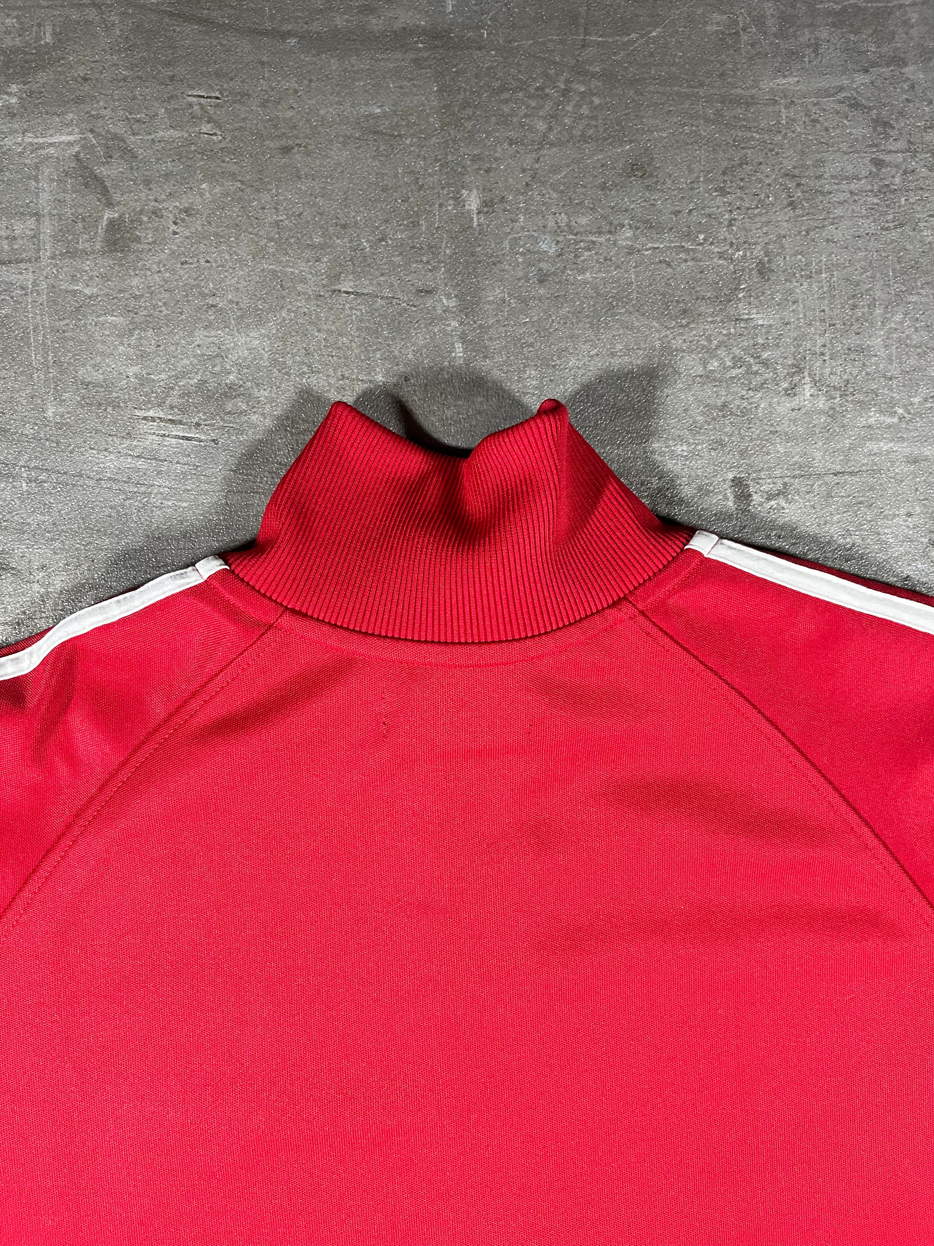 Fred Perry Vintage Trainingsjacke Taped Rot L