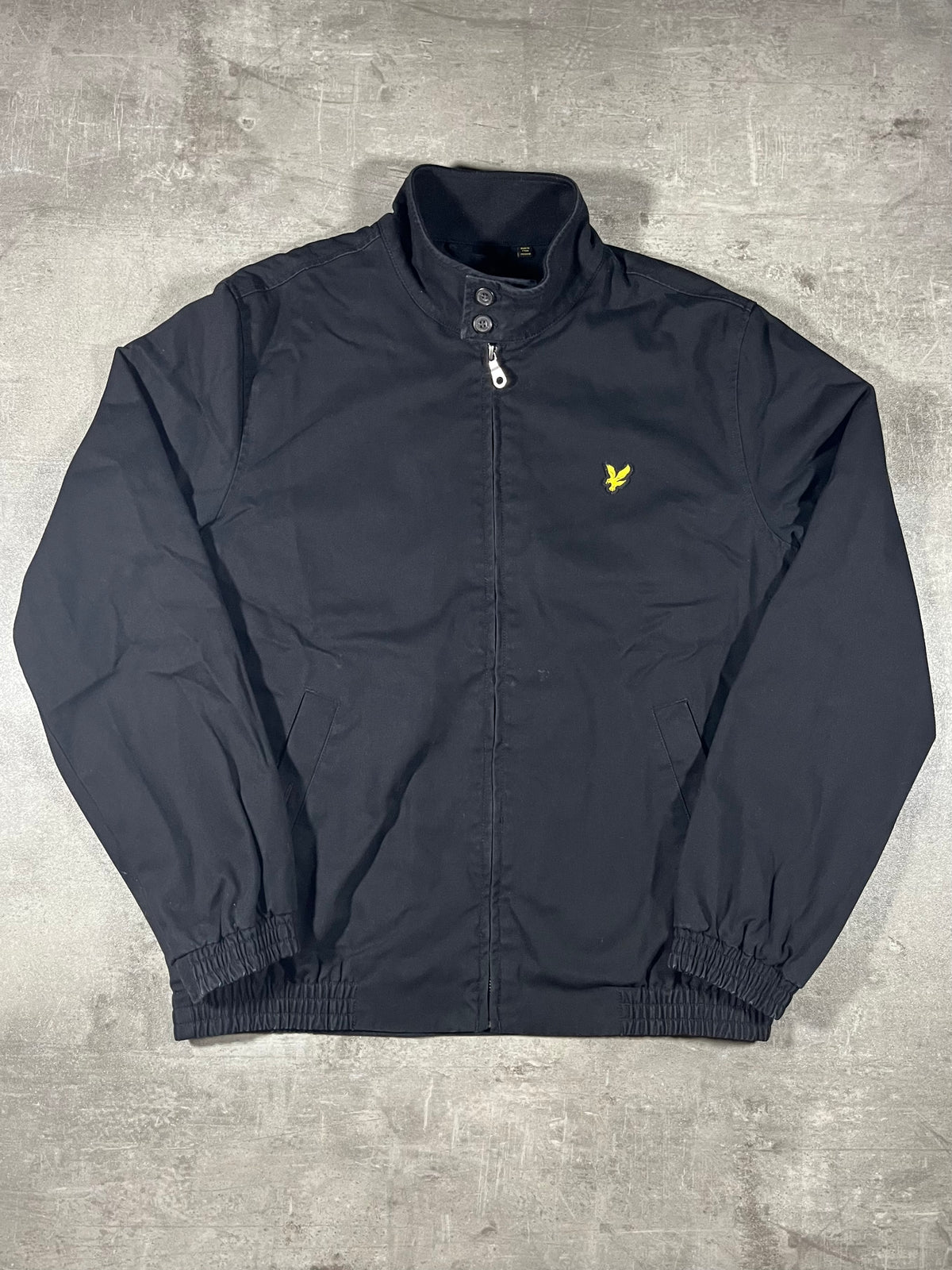 Lyle & Scott Harrington Jacke Schwarz L