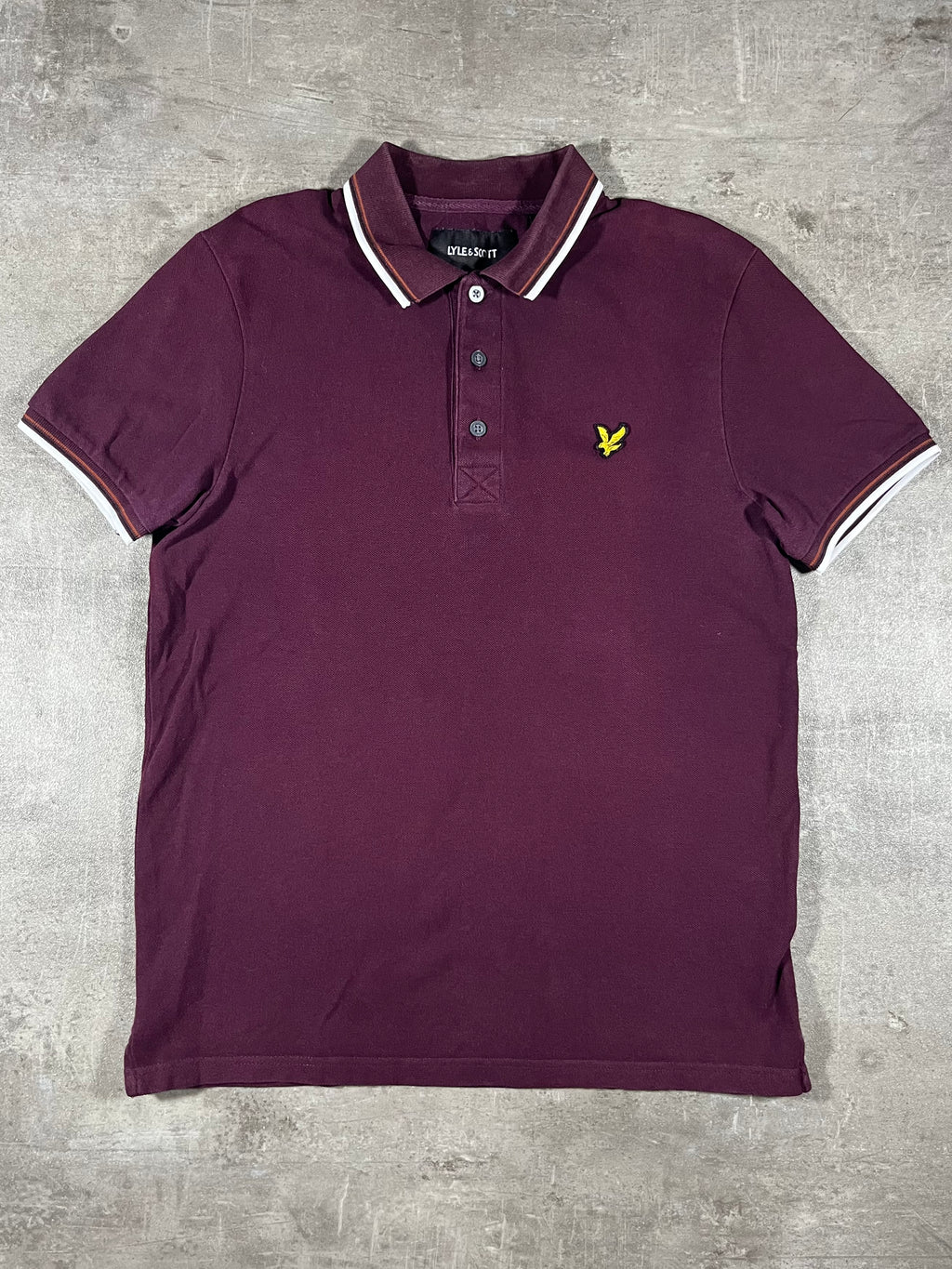 Lyle & Scott Poloshirt Bordeaux S