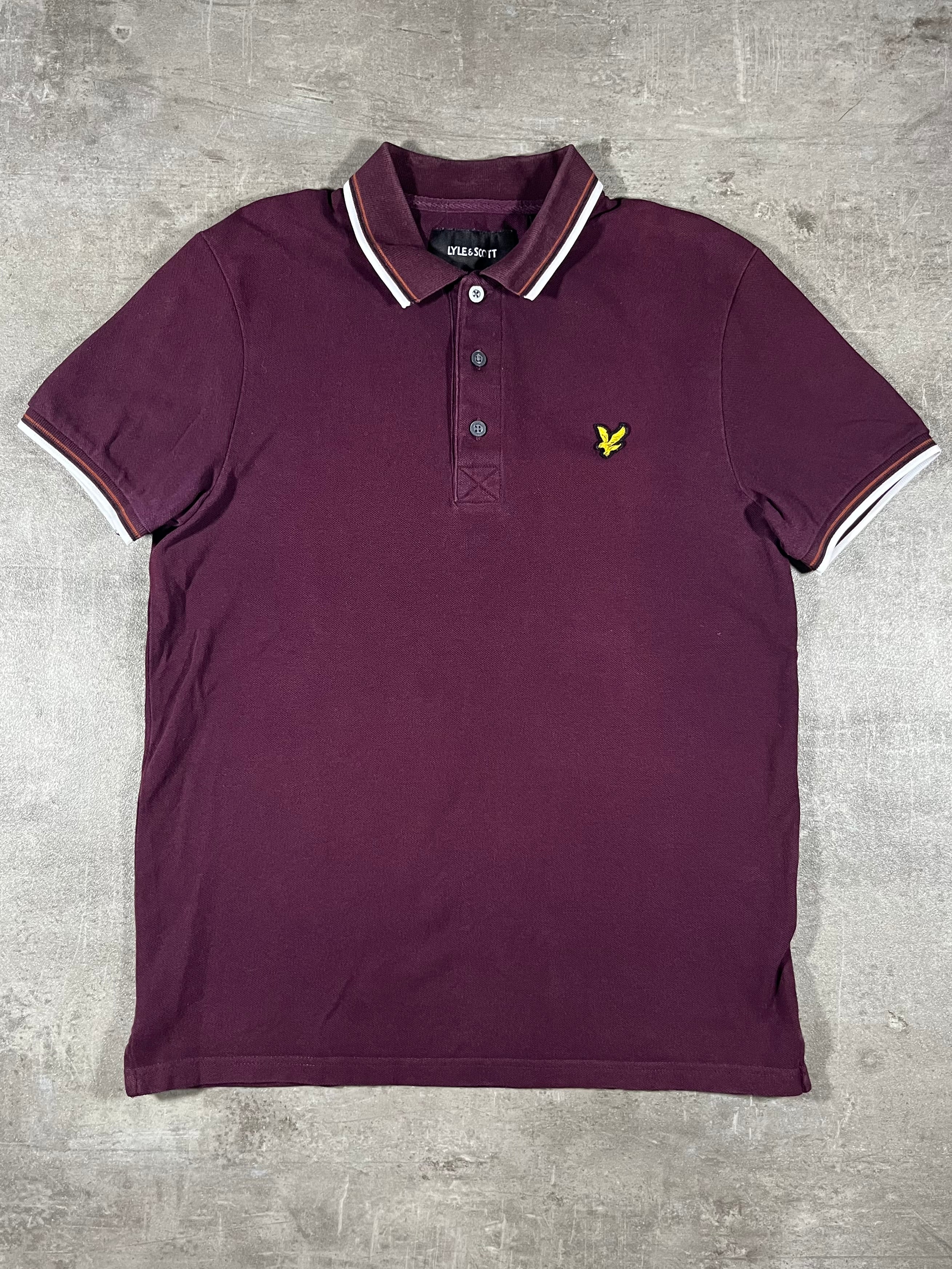 Lyle & Scott Poloshirt Bordeaux S