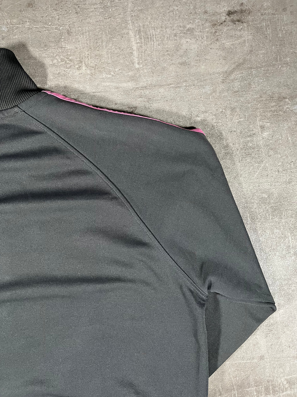 Fred Perry Vintage Trainingsjacke Taped Grau/ Pink M