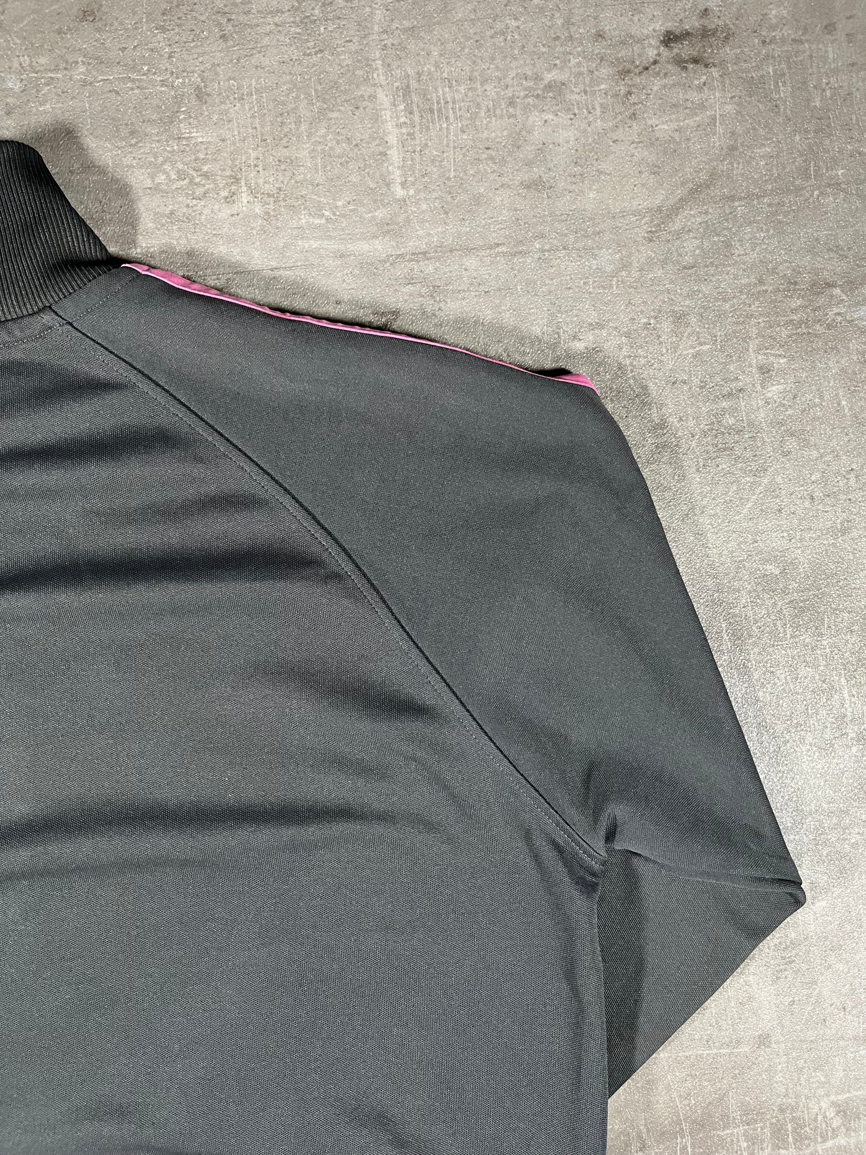Fred Perry Vintage Trainingsjacke Taped Grau/ Pink M