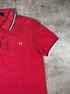 Fred Perry Poloshirt Rot M