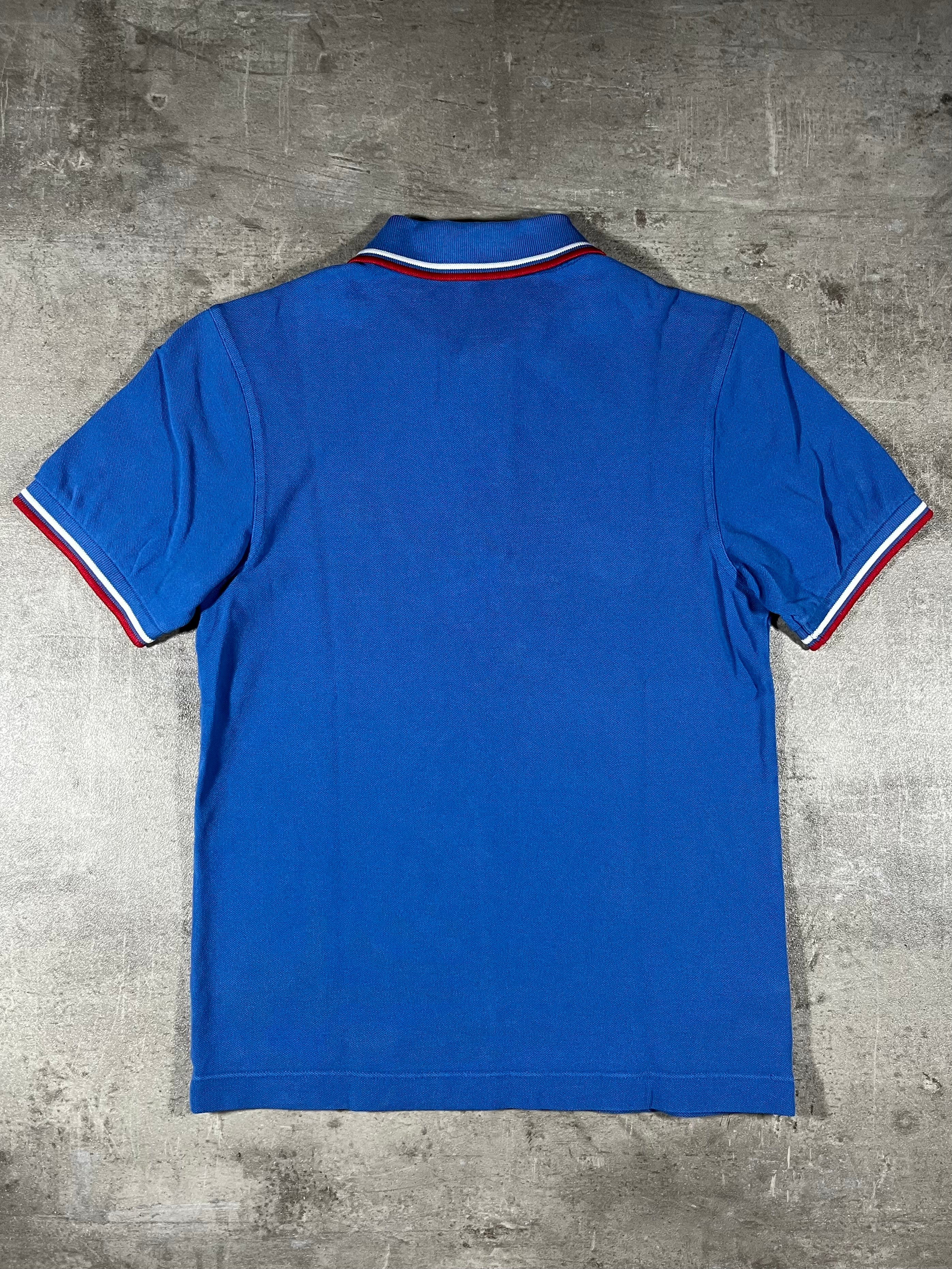 Fred Perry Poloshirt Blau/ Weiß/ Rot XS