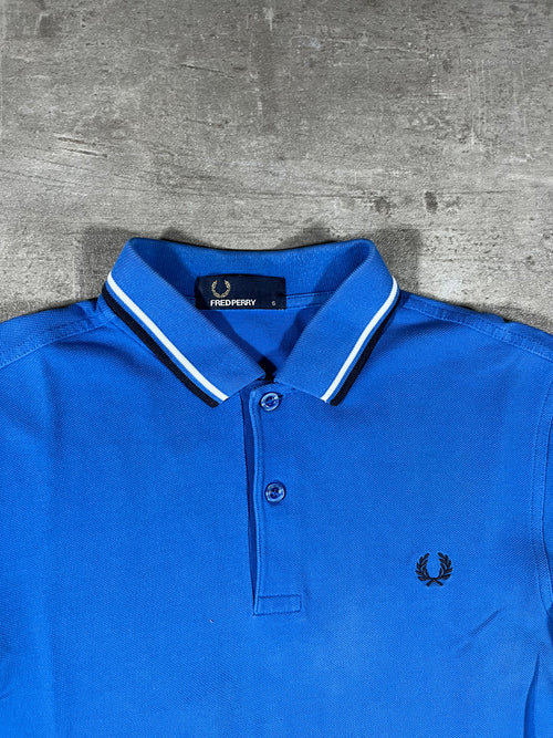 Fred Perry Poloshirt Blau S