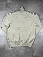 Fred Perry Trainingsjacke Taped Graugrün M