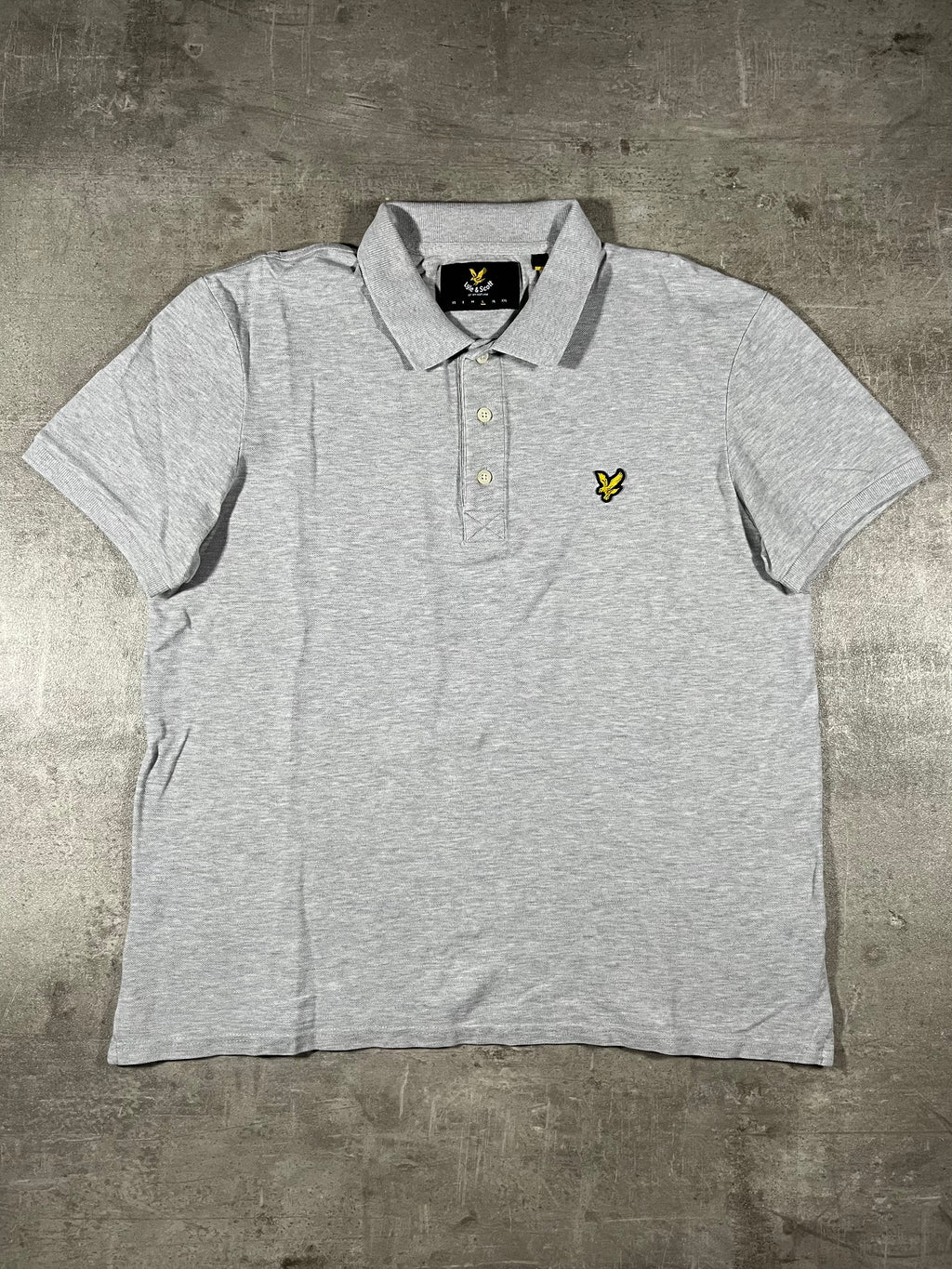 Lyle & Scott Poloshirt Grau L