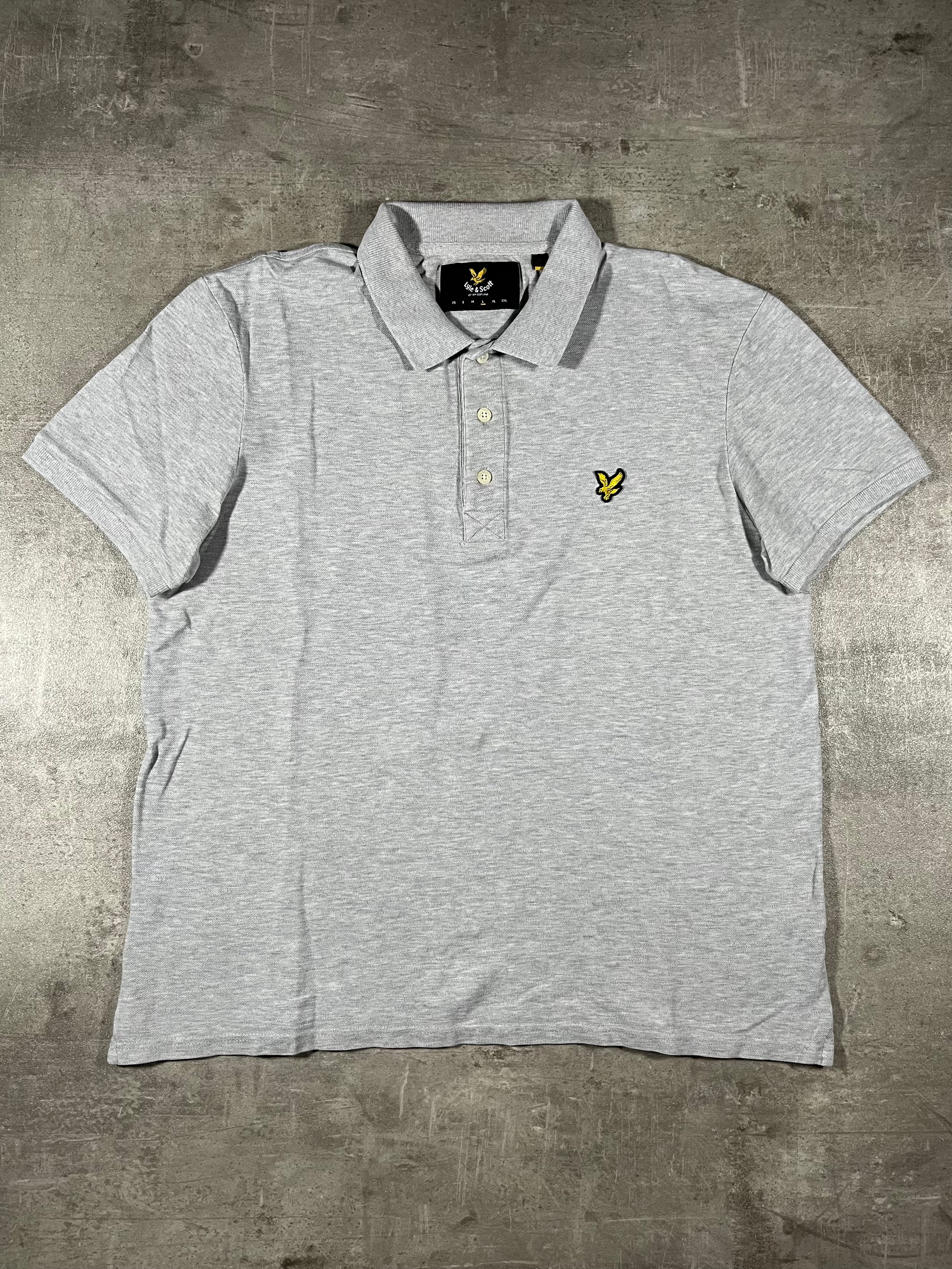 Lyle & Scott Poloshirt Grau L