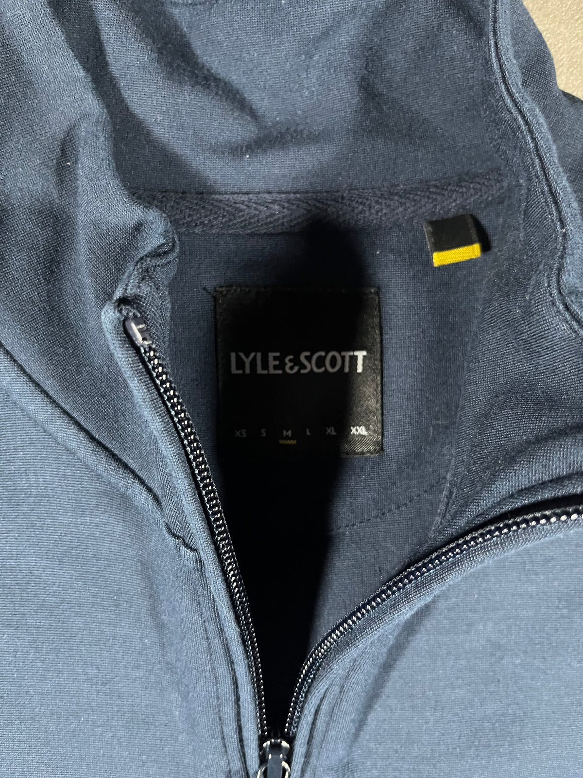 Lyle & Scott Half-Zip Dunkelblau M