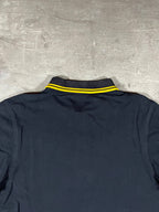 Fred Perry Poloshirt Schwarz/ Gelb M