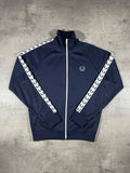 Fred Perry Trainingsjacke Taped Dunkelblau S