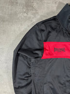 Lonsdale Trainingsjacke Schwarz/ Rot L