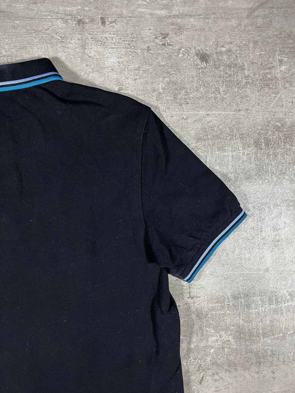 Fred Perry Poloshirt Schwarz M