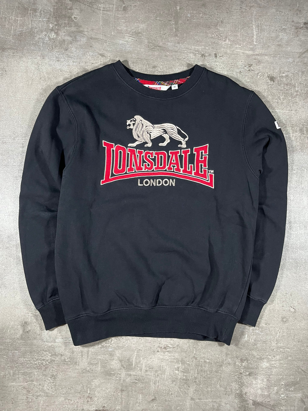 Lonsdale Sweater Schwarz M
