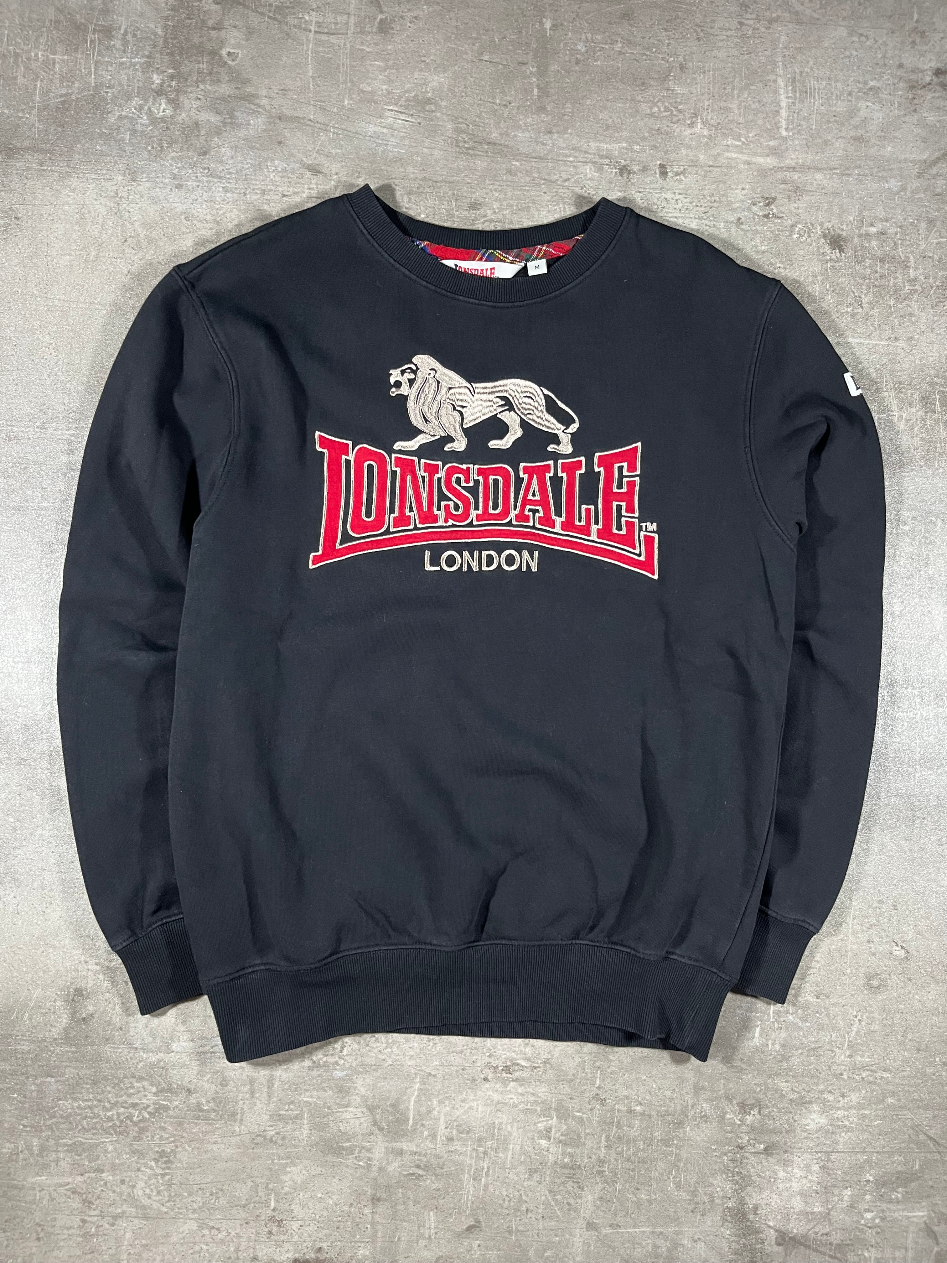 Lonsdale Sweater Schwarz M