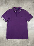 Fred Perry Poloshirt Lila S