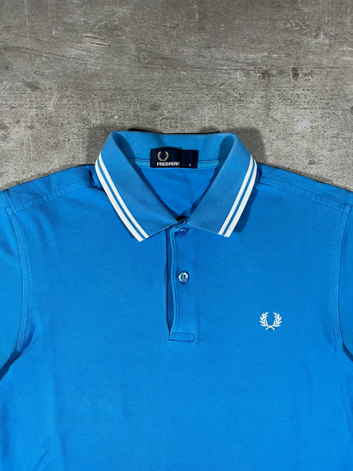 Fred Perry Poloshirt Hellblau S