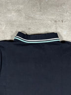 Fred Perry Poloshirt Schwarz/ Weiß/ Hellblau S