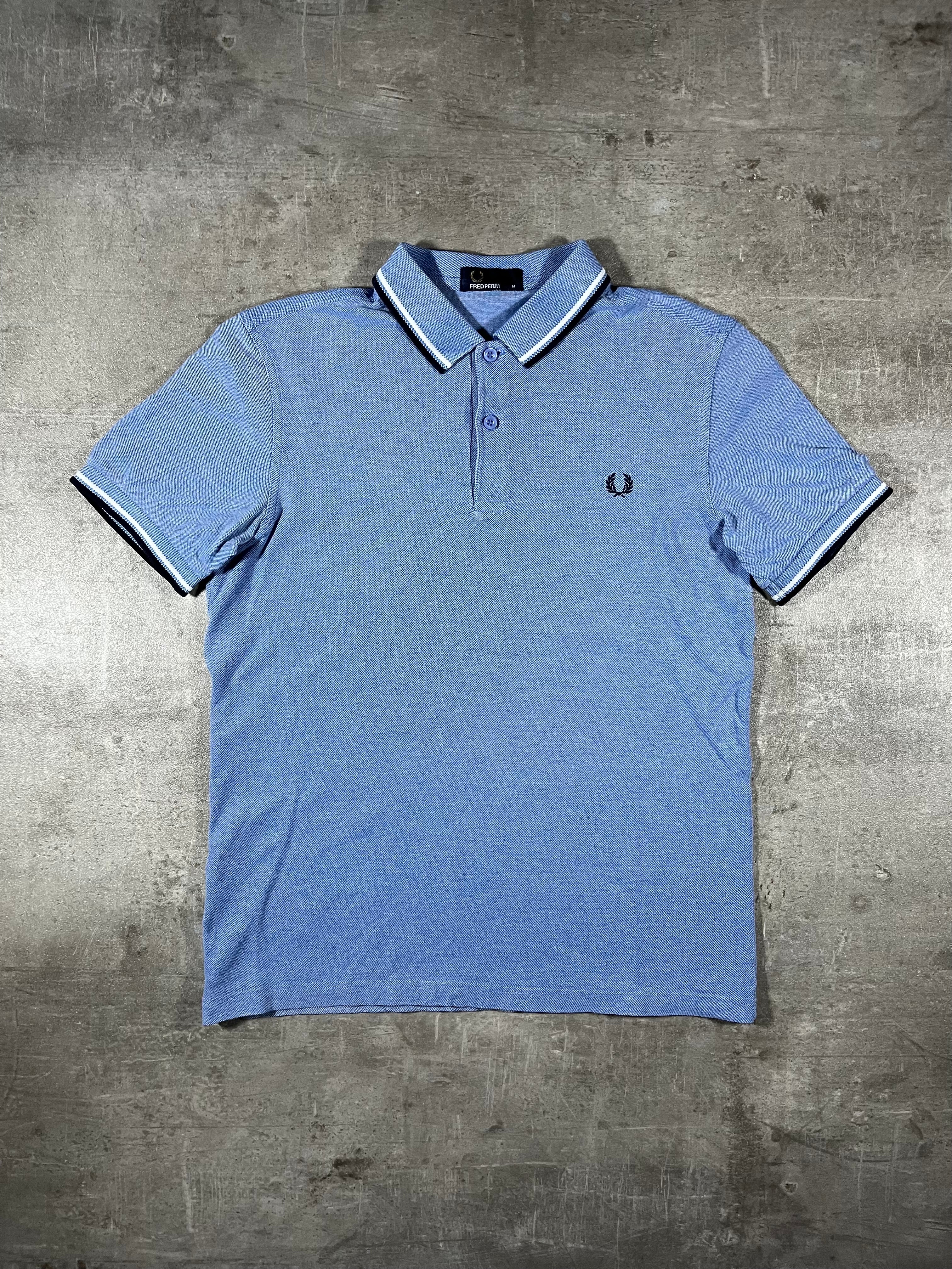 Fred Perry Poloshirt Hellblau M