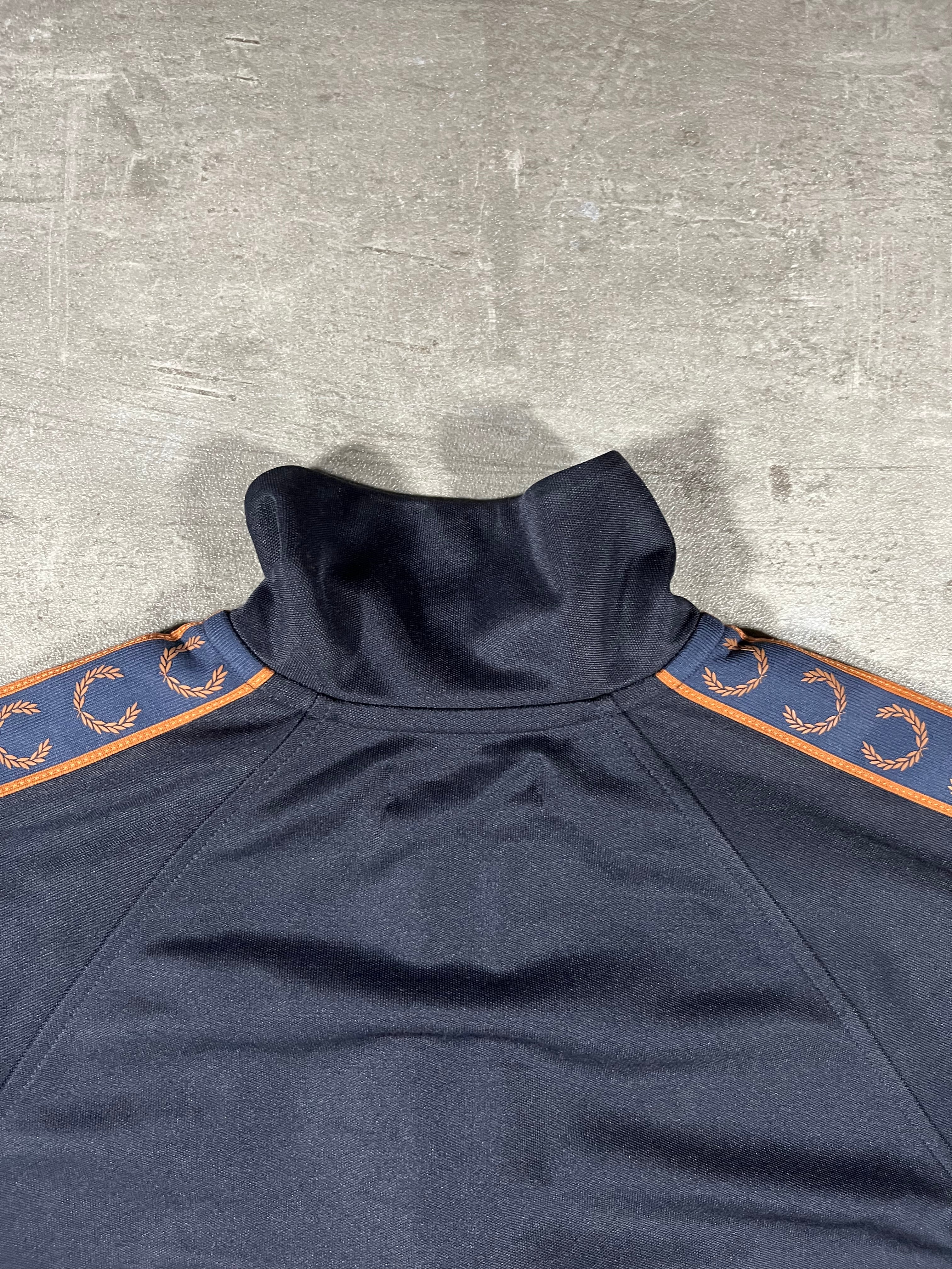 Fred Perry Trainingsjacke Taped Schwarz S