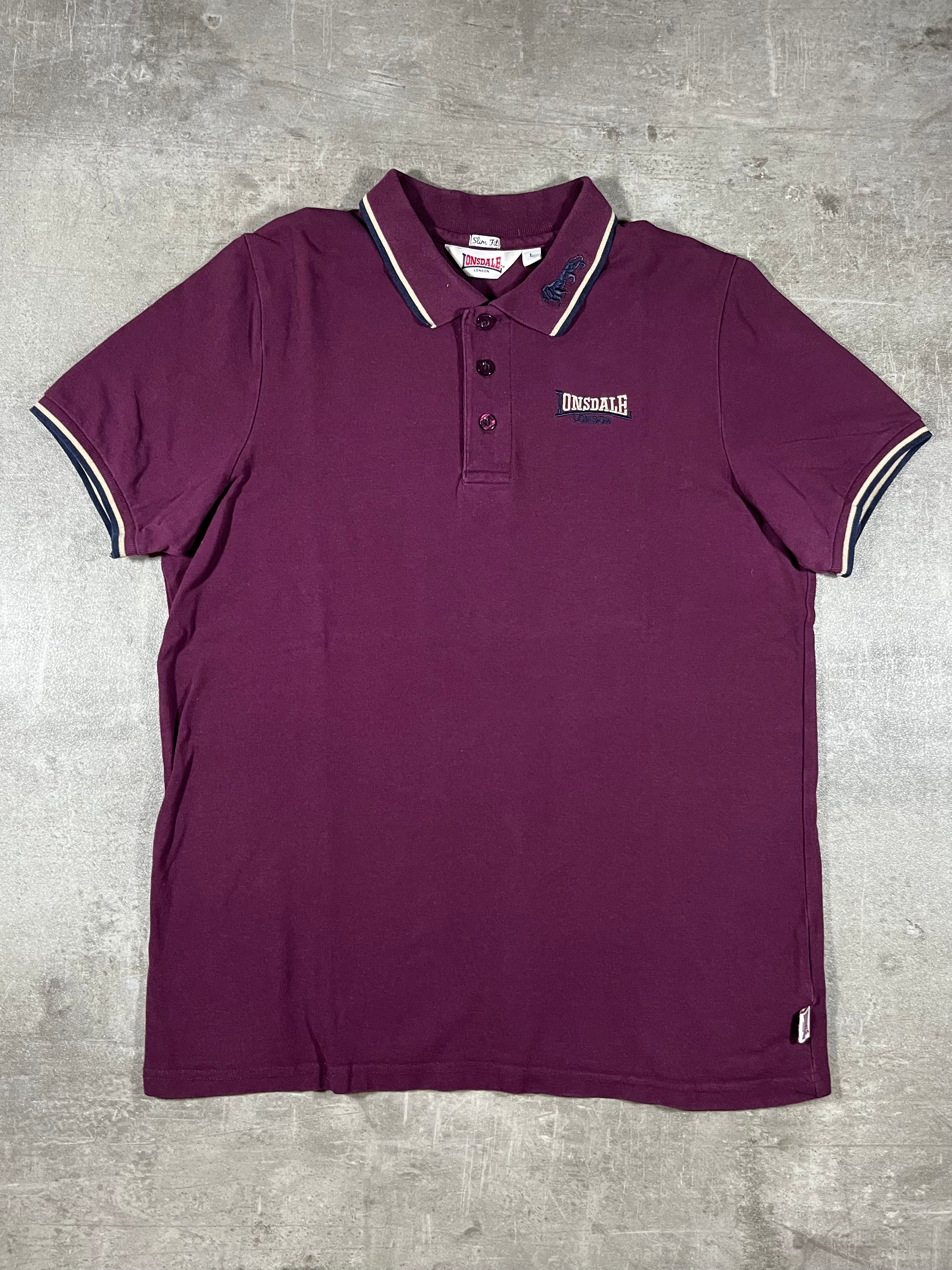 Lonsdale Poloshirt Bordeaux L