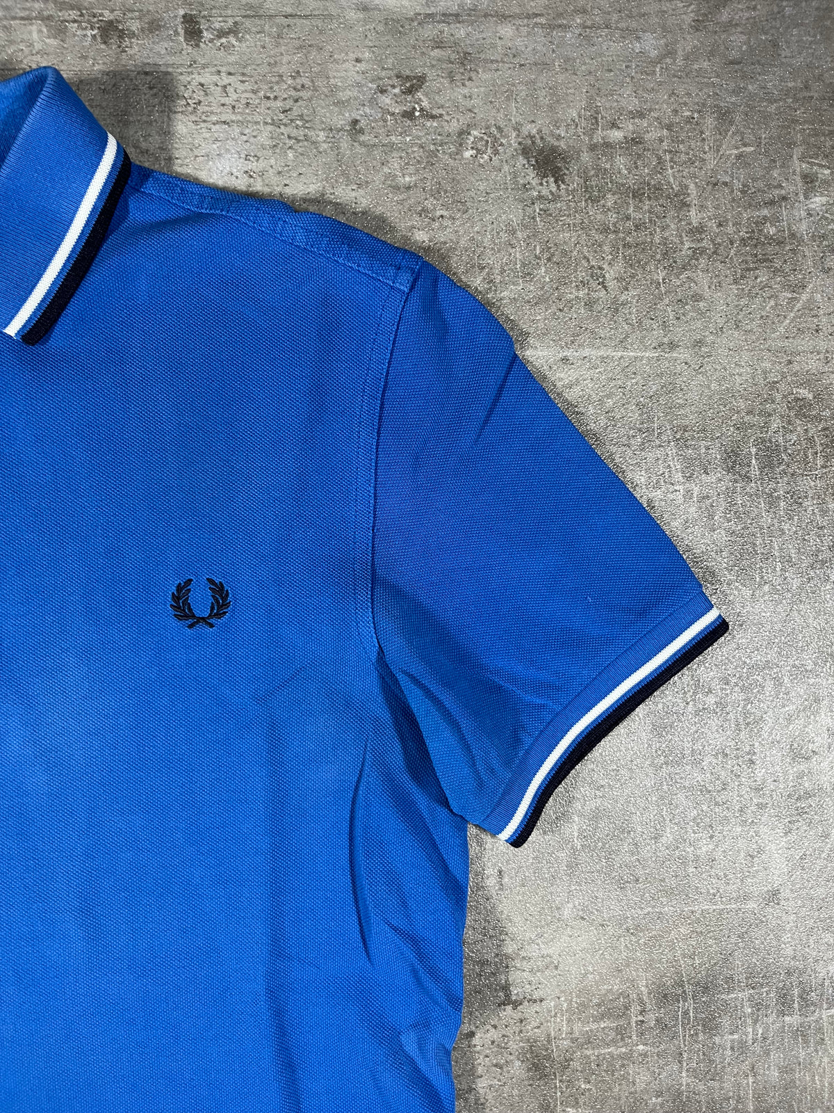 Fred Perry Poloshirt Blau S