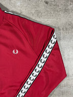 Fred Perry Trainingsjacke Rot M