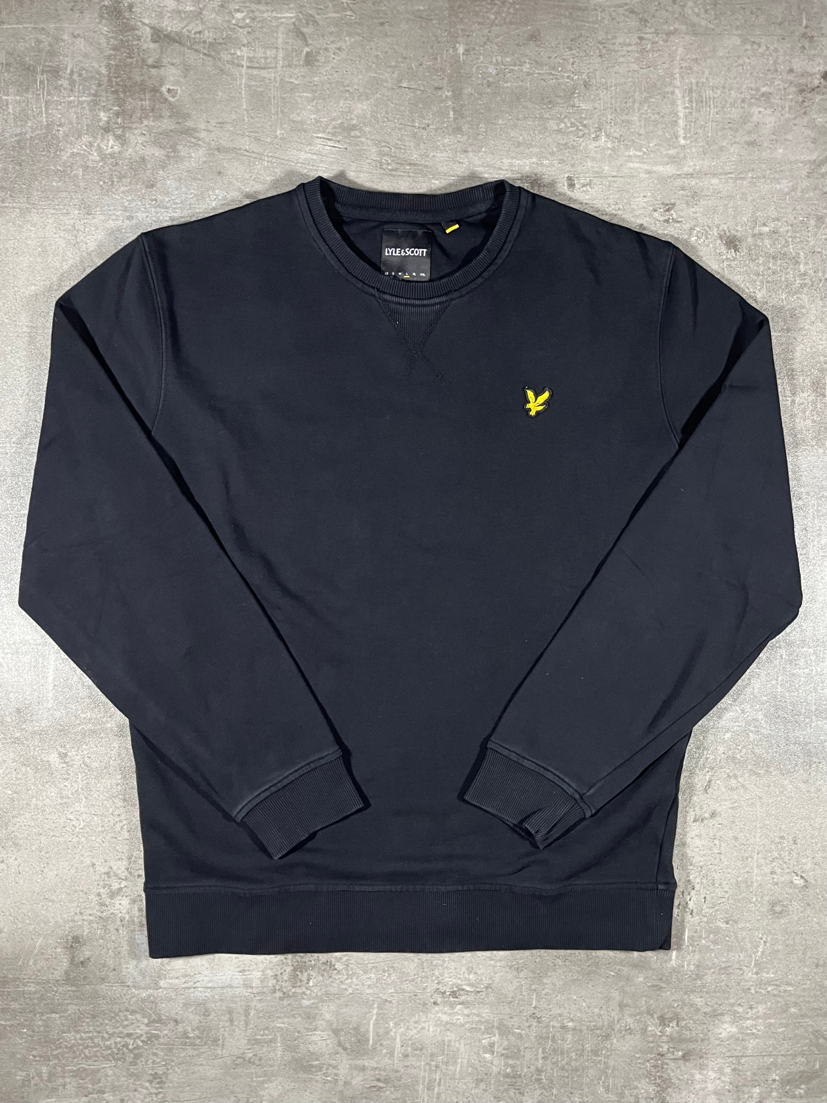 Lyle & Scott Sweater Schwarz L