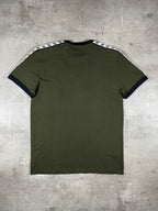Fred Perry T-shirt Dunkelgrün Taped S