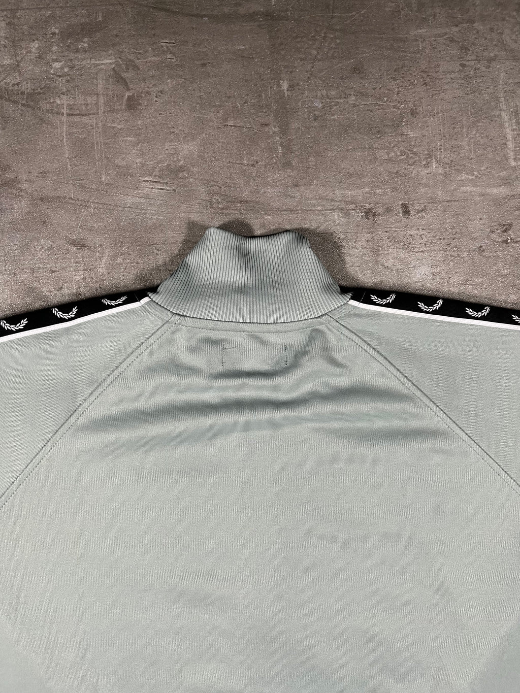 Fred Perry Trainingsjacke Taped Mintgrün XL