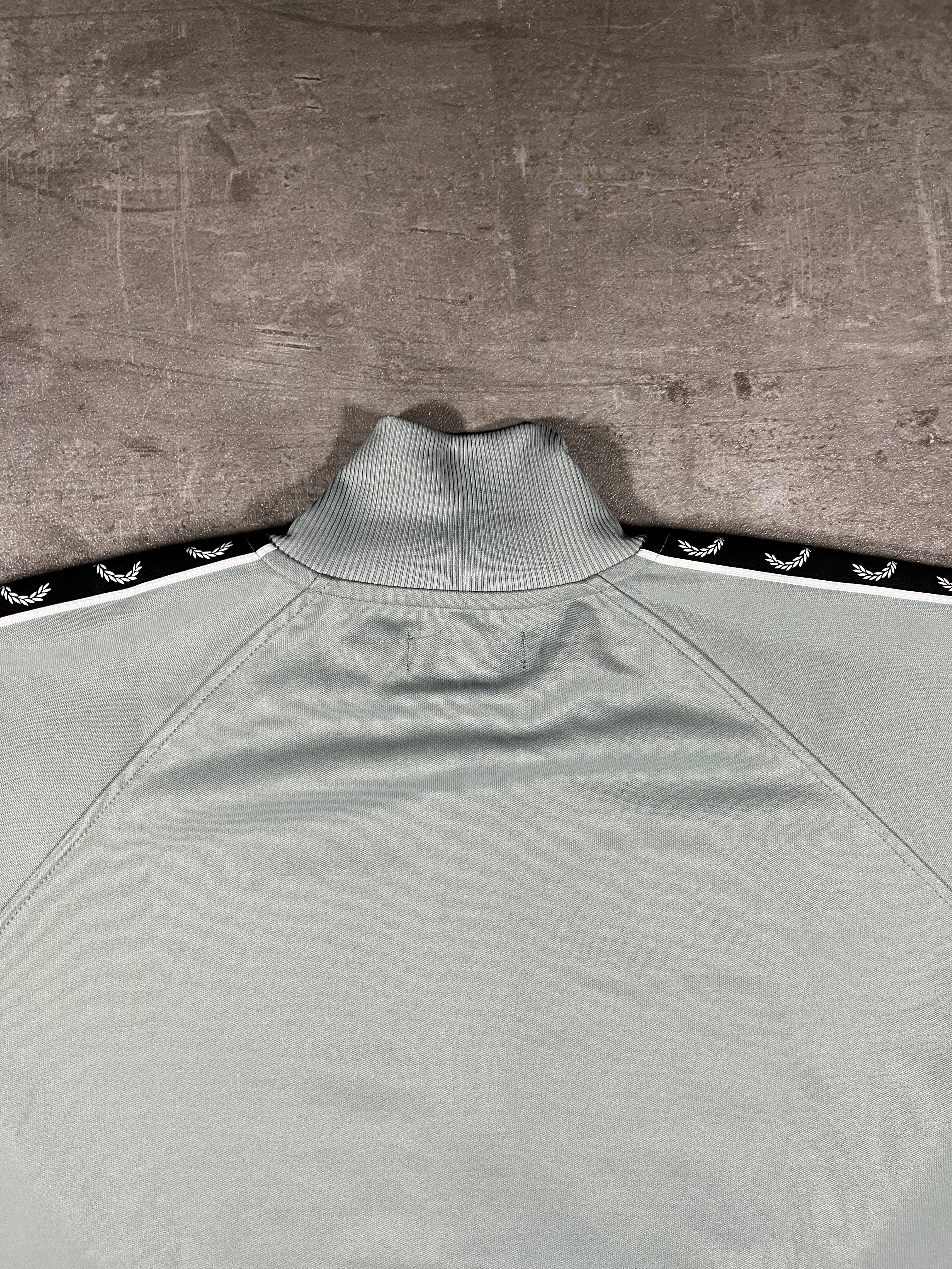 Fred Perry Trainingsjacke Taped Mintgrün XL