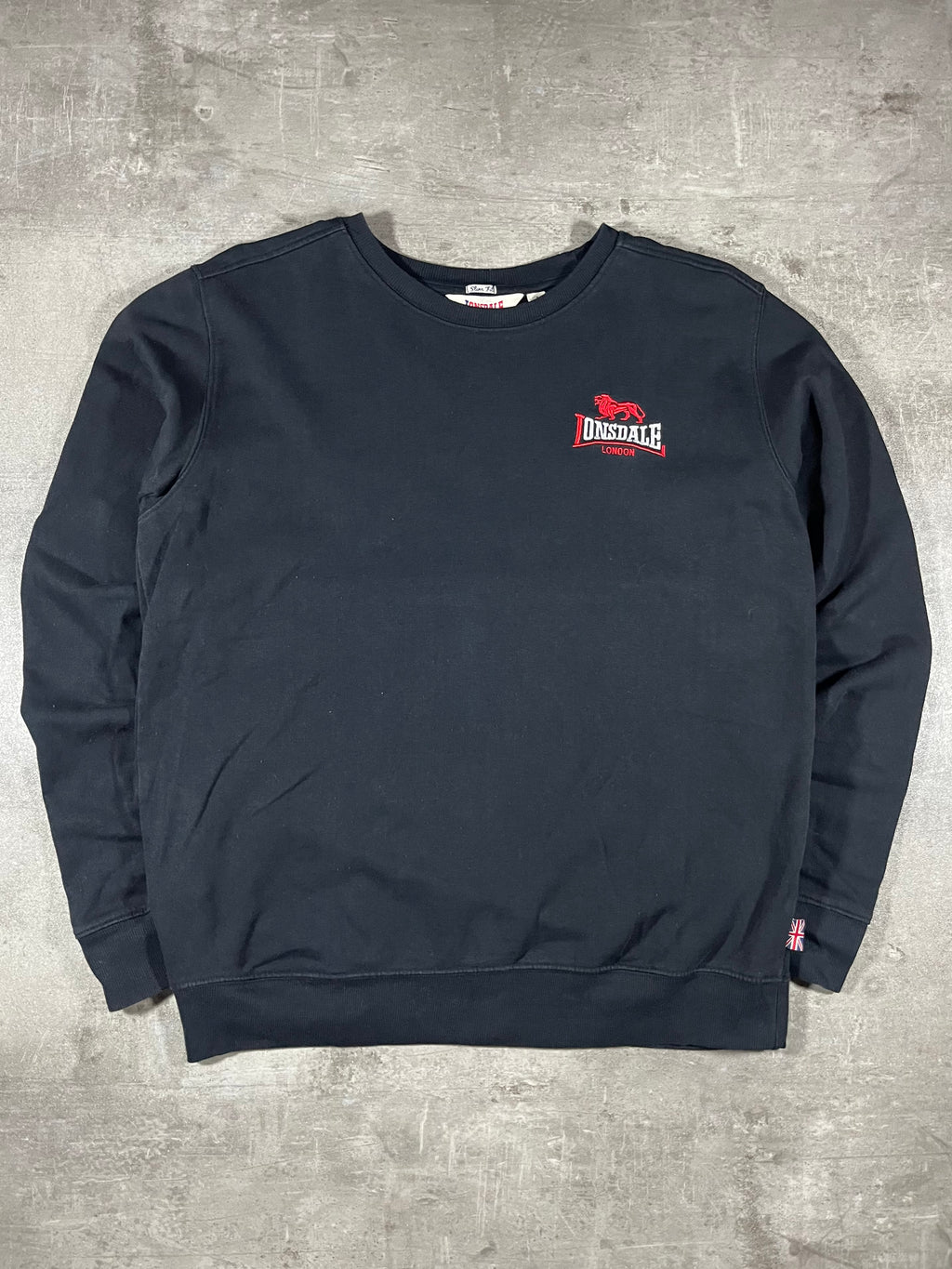 Lonsdale Sweater Schwarz L
