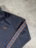 Fred Perry Trainingsjacke Taped Schwarz S
