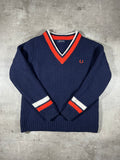 Fred Perry Strickpullover Navy M Damen