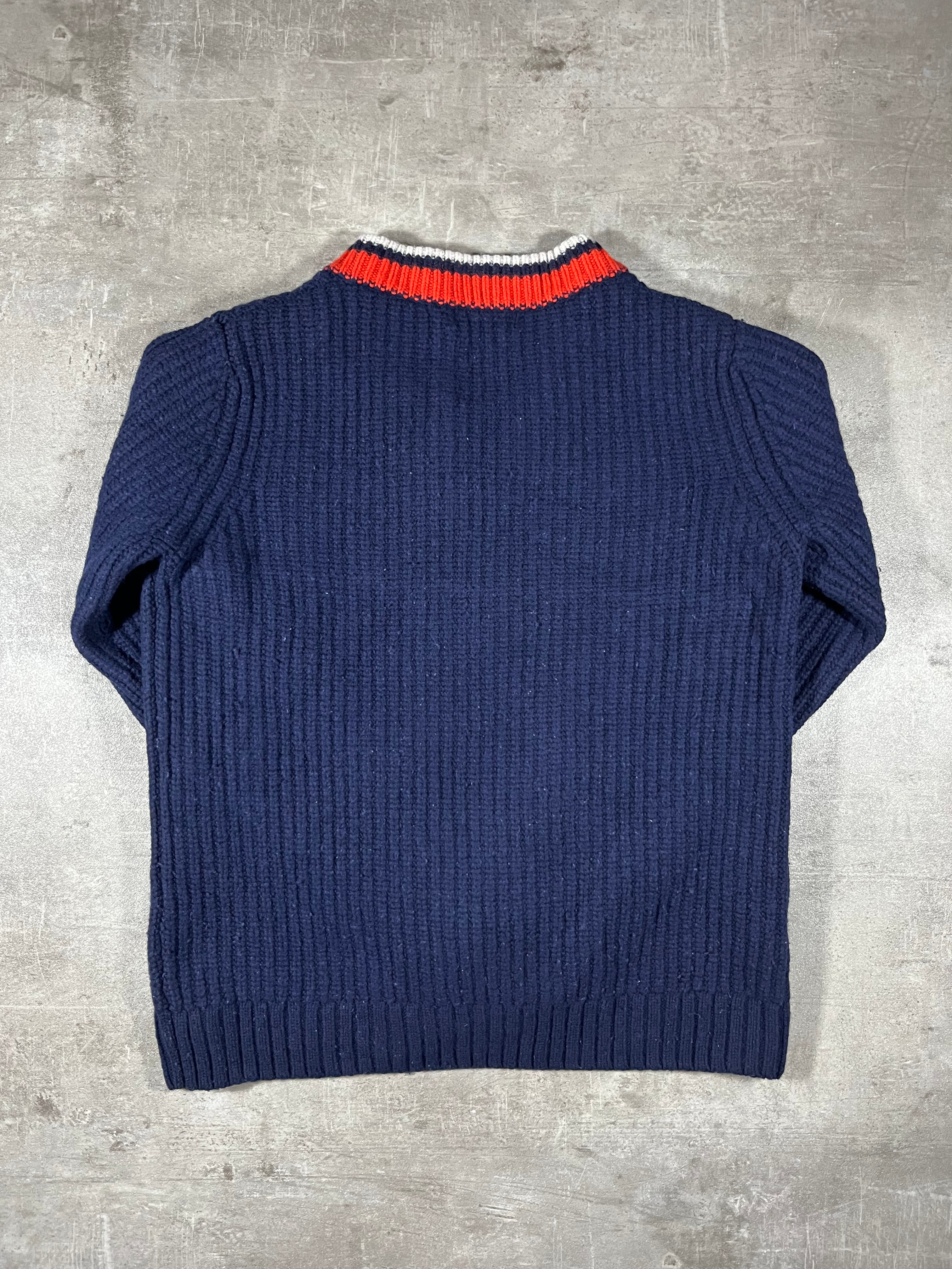 Fred Perry Strickpullover Navy M Damen
