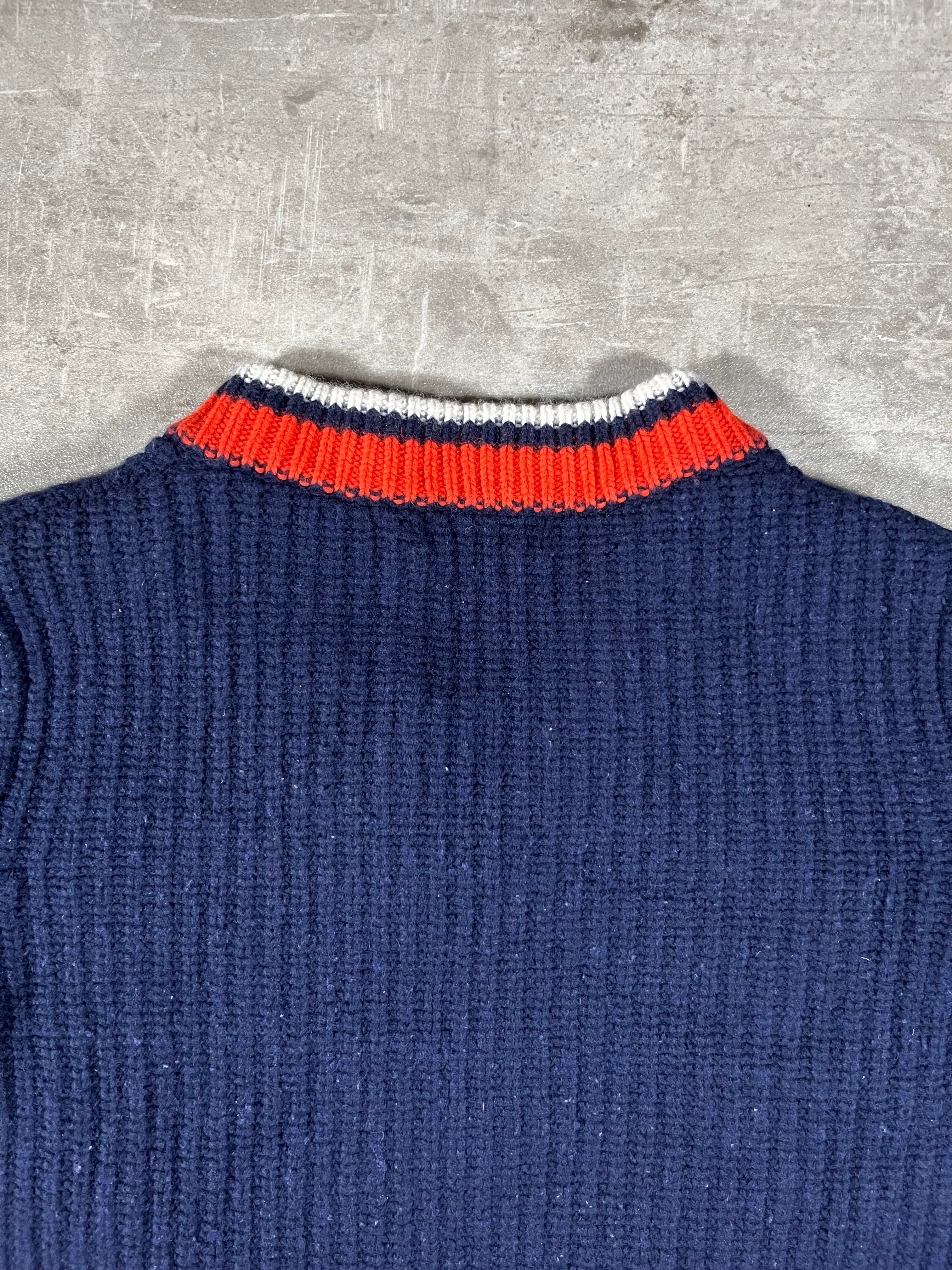 Fred Perry Strickpullover Navy M Damen
