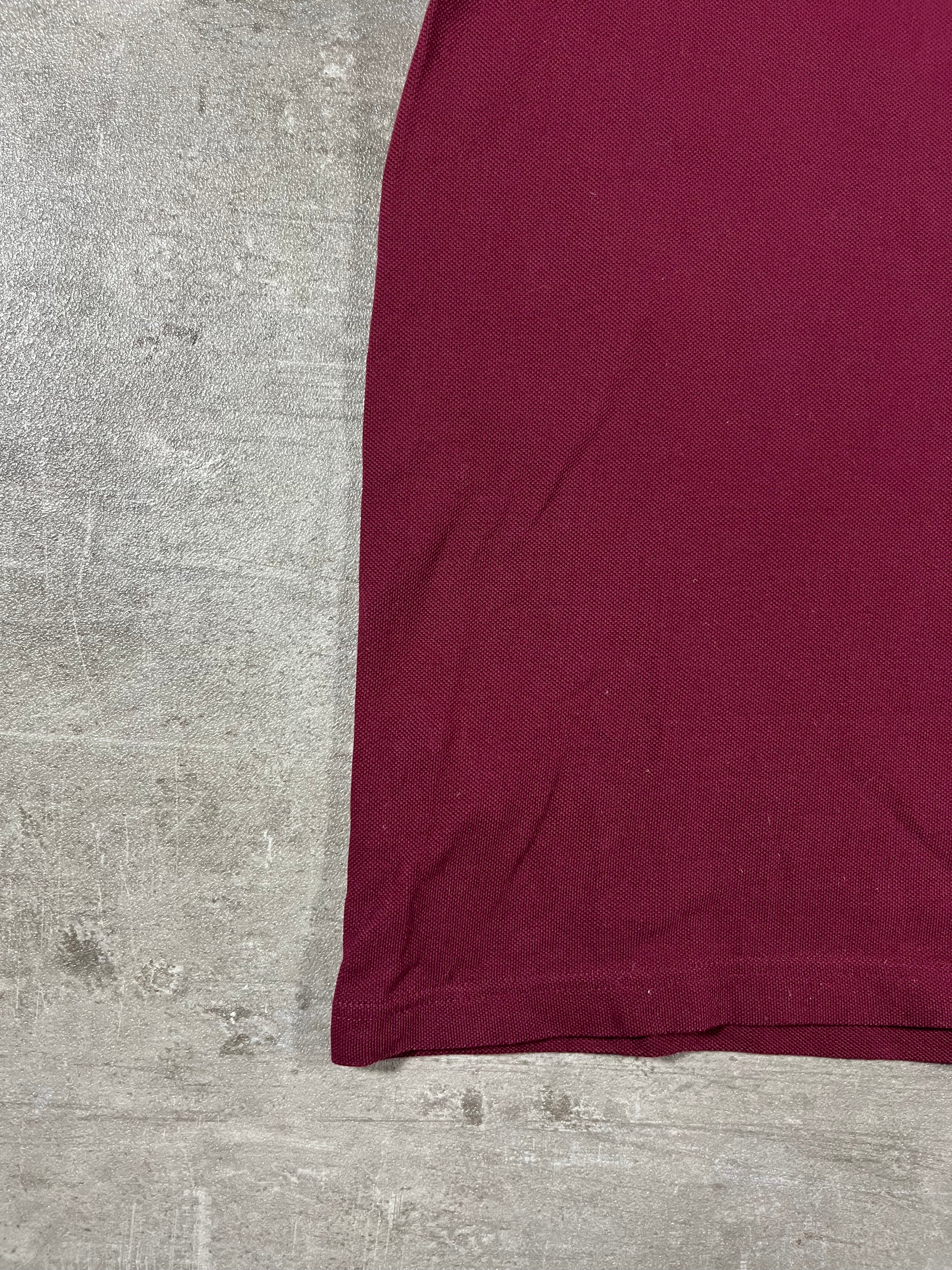 Fred Perry Poloshirt Bordeaux S