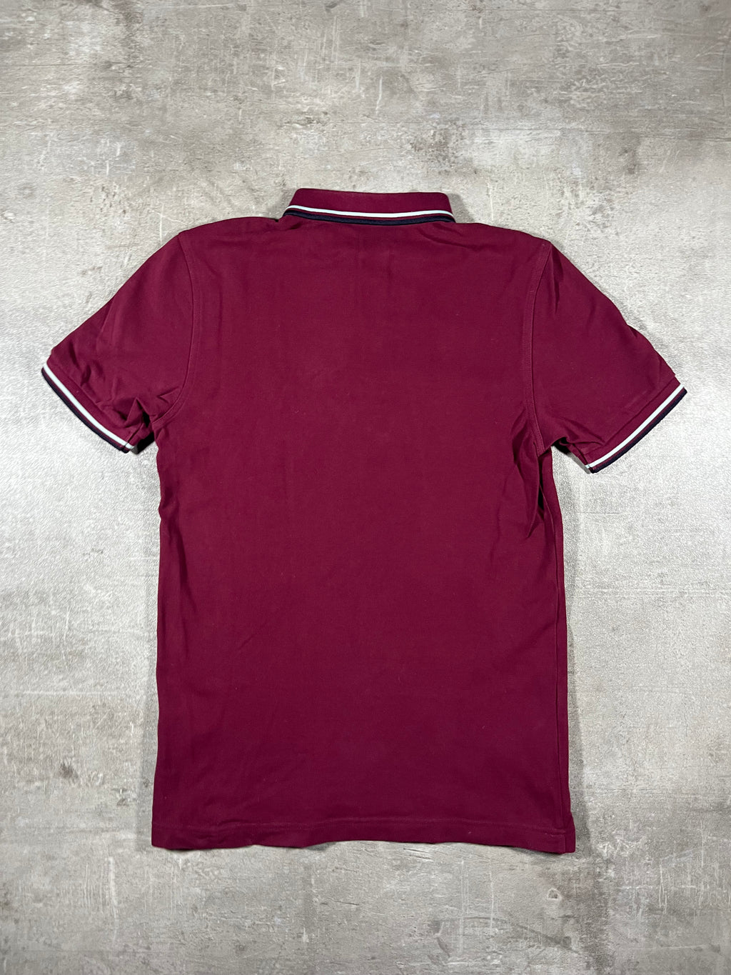 Fred Perry Poloshirt Bordeaux S