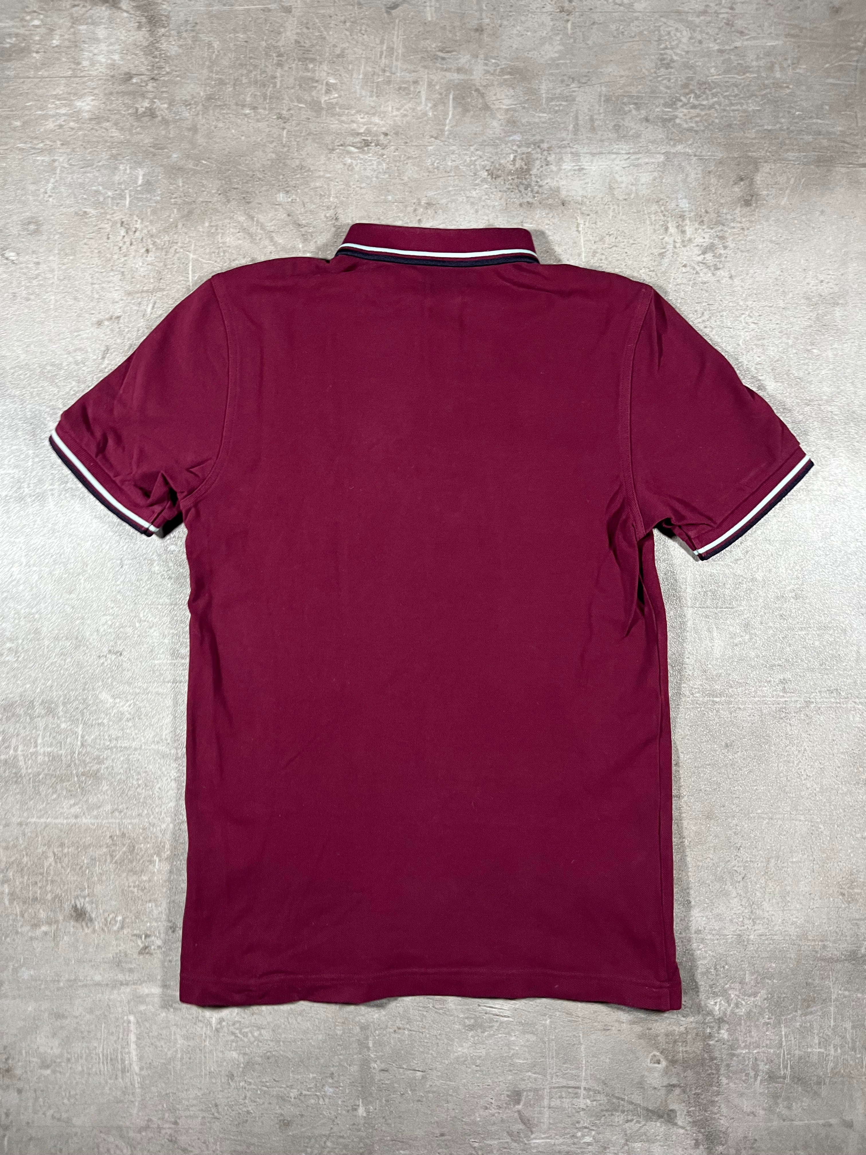 Fred Perry Poloshirt Bordeaux S